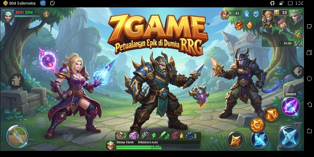 Tampilan menarik dari gameplay RPG yang seru.