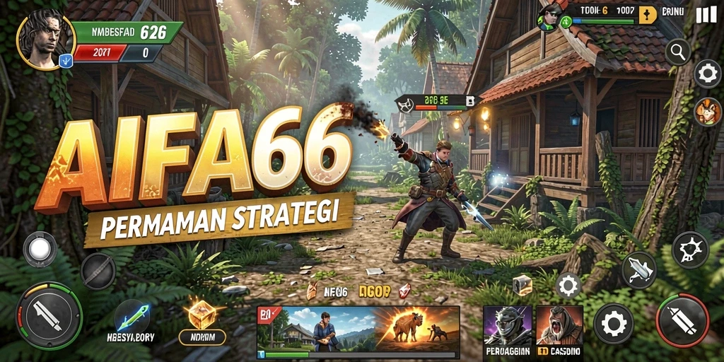 Gameplay seru dan penuh strategi dalam AIFA66.