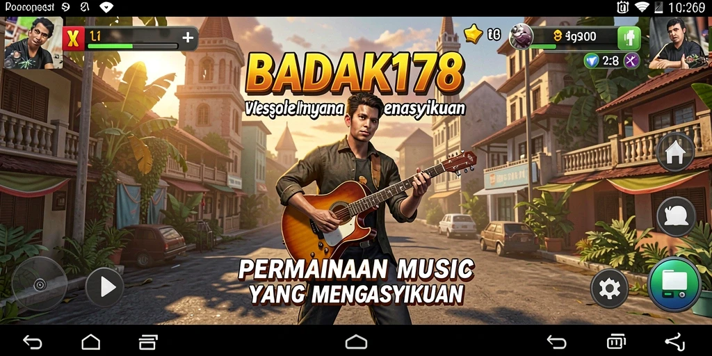 Tampilan gameplay BADAK178 yang penuh warna dan interaktif.