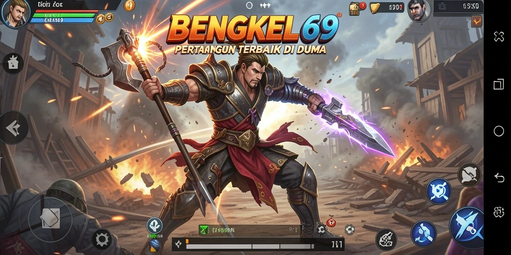 Gameplay seru dan intens di BENGKEL69, tunjukkan keterampilan bertarung Anda.