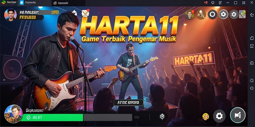 Tampilan Gameplay HARTA11 yang interaktif dan penuh warna.