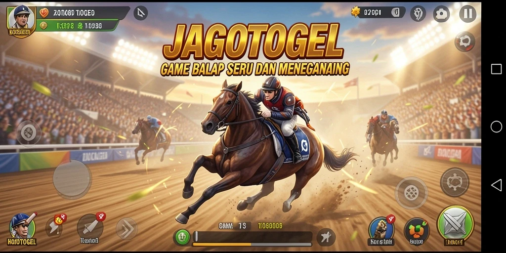 Tampilan gameplay utama JAGOTOGEL yang memukau dan seru.