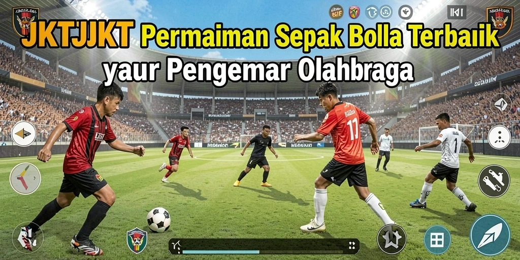 Tampilan permainan JKTJKT yang menegangkan dan mendebarkan.