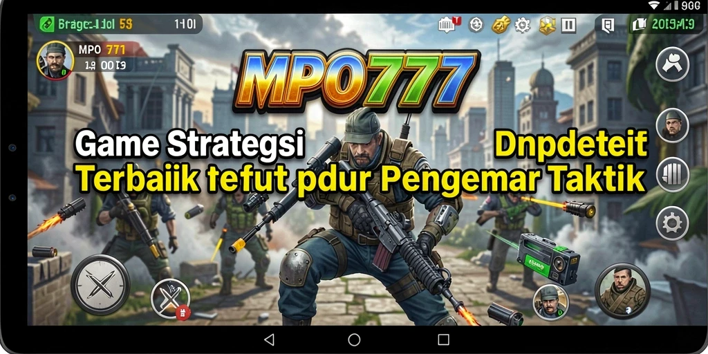 Screenshot gameplay MPO777 menampilkan strategi menawan yang menantang.