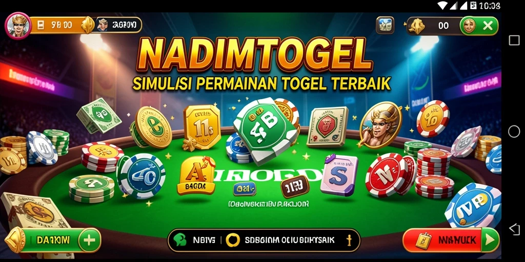 Tampilan gameplay NADIMTOGEL yang menarik dan interaktif.