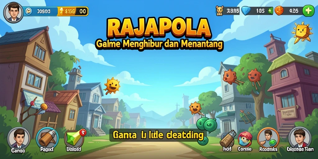 Gameplay menarik RAJAPOLA dengan berbagai aktivitas Idle.