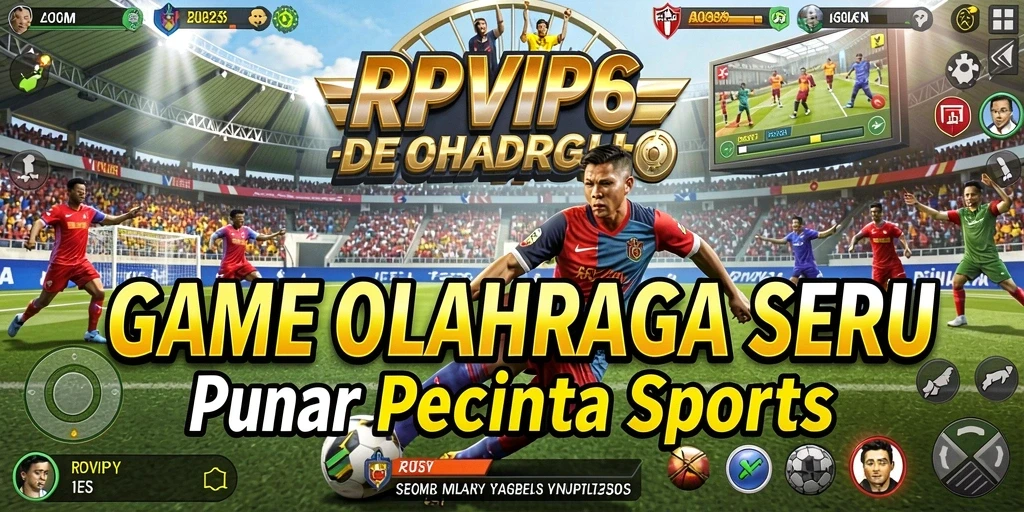 Tampilan menarik gameplay RPVIP6 dalam aksi olahraga.