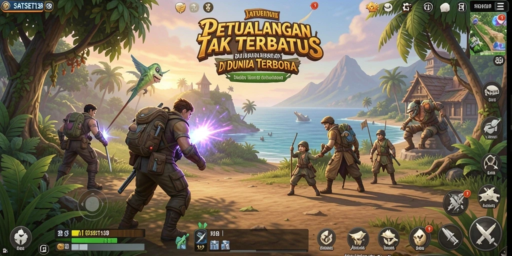 Gameplay menakjubkan dalam dunia terbuka SATSET138.
