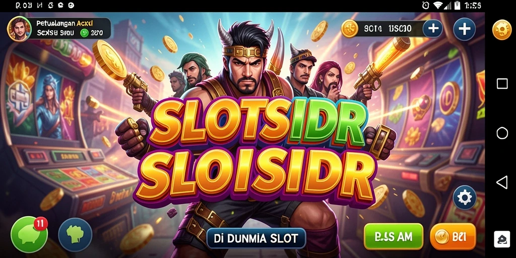 Gameplay SLOTSIDR yang mendebarkan dan penuh aksi.