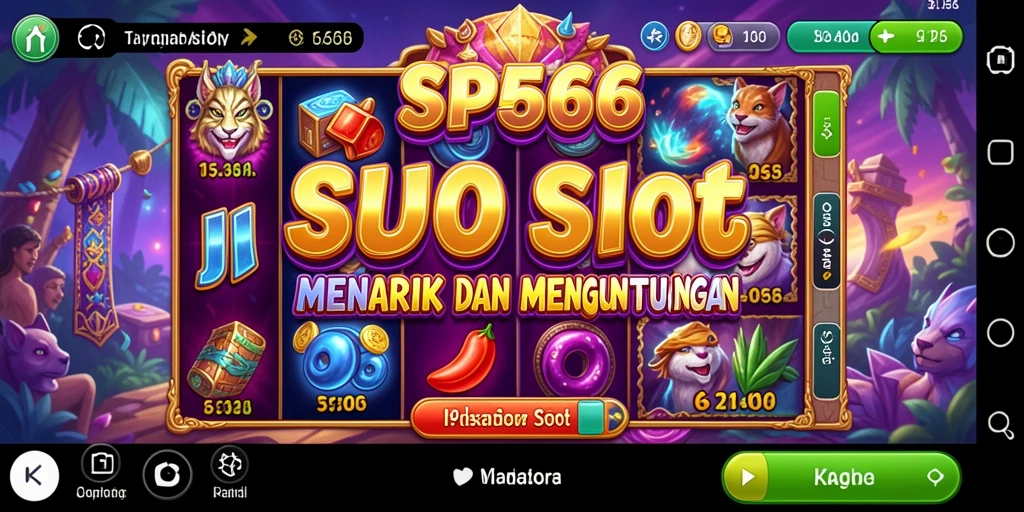 Screenshot gameplay SP666 yang menampilkan keseruan permainan Slot.