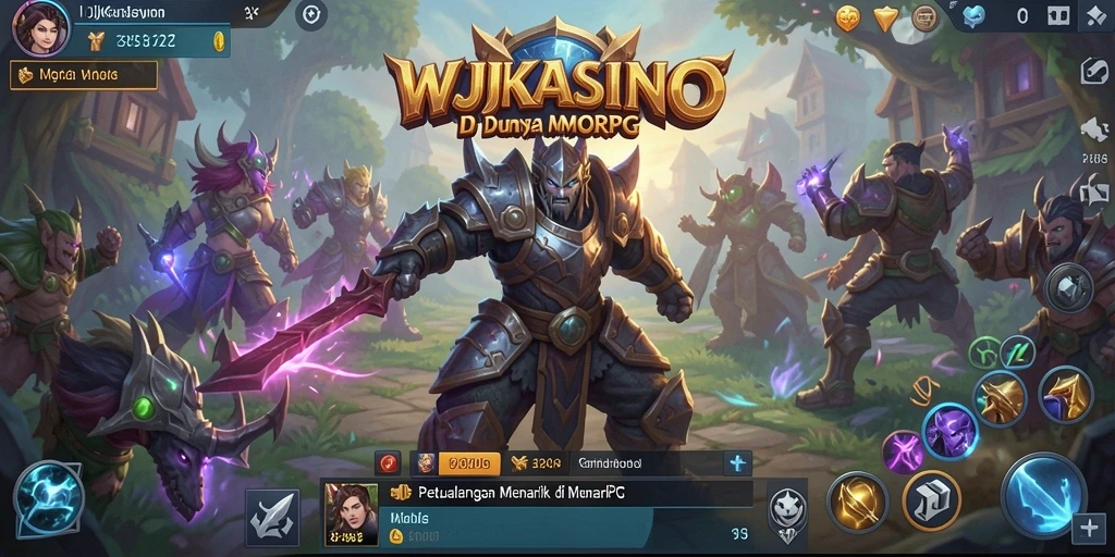 Gameplay seru di WJKASINO dengan aksi bertarung mendebarkan.